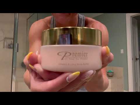 Review Premier Dead Sea Body Butter- Almond and lotus scent, hydrating shea butter, moisturizer