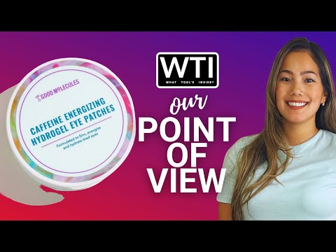 Good Molecules Hydrogel Eye Patches - WTI product video review