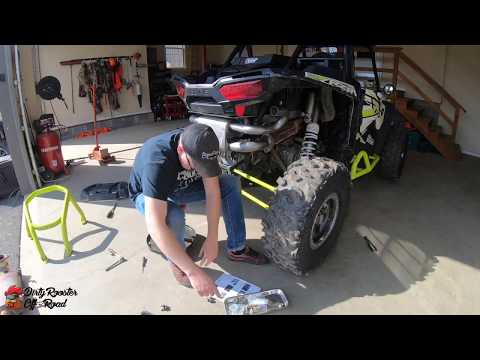 RZR XP1000 GIBSON EXHAUST SYSTEM INSTALLATION