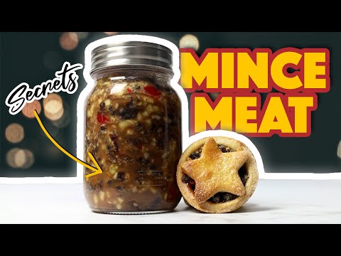The SECRET to AMAZING Mincemeat for Mince Pies! Homemade Christmas Mincemeat Recipe |