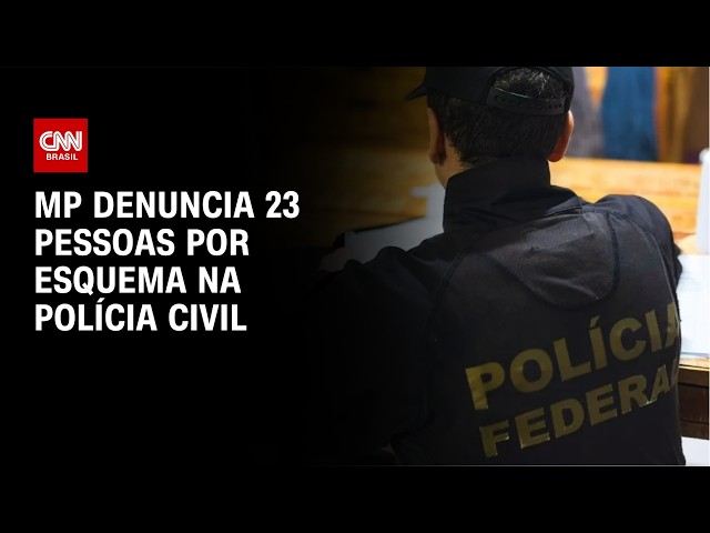 MP denuncia 23 pessoas por esquema de lavagem de dinheiro na Polícia Civil | CNN NOVO DIA
