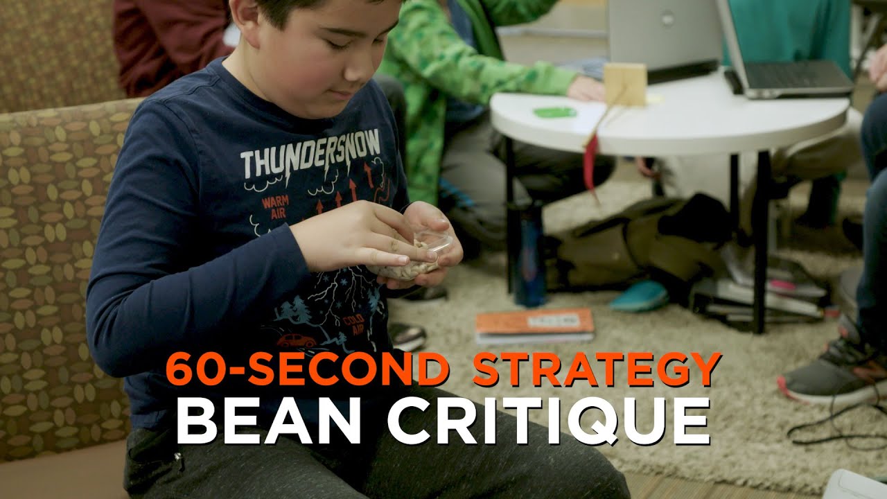 60-Second Strategy: Bean Critique