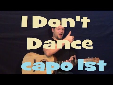 I Don't Dance (Lee Brice) – Einfache Gitarrenlektion: So spielst du es!