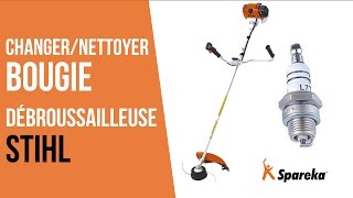 Comment changer ou nettoyer la bougie de sa débroussailleuse thermique Stihl ?