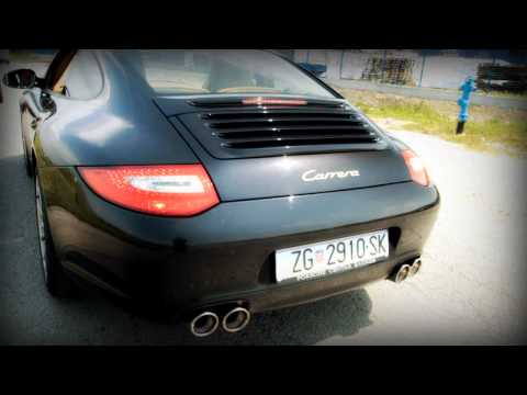 Porsche 911 997 Carrera Akrapovic Akrapovič exhaust system - Gabrek Tuning