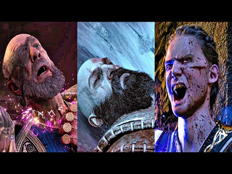 GOD OF WAR RAGNAROK - All Gods Deaths Scenes