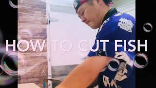 How to cut Shima Aji from Japan