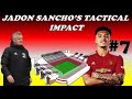 Jadon Sancho's Tactical Analysis | How Sancho Would Transform United