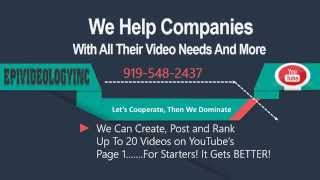 preview picture of video 'Video Seo, The Next Generation, EpiVideologyInc  919-548-2437 mp4'