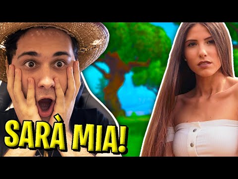 UNA STREAMER mi AIUTA a CONQUISTARE la MIA CRUSH😍su FORTNITE ITA