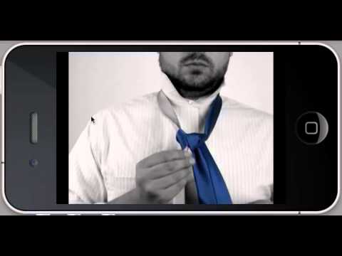 Tie Knots in split color video Video
