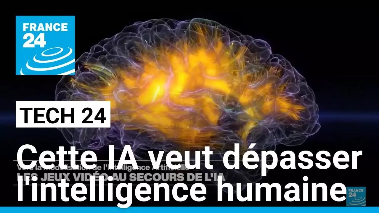 Cette IA qui veut dépasser l'intelligence humaine • FRANCE 24