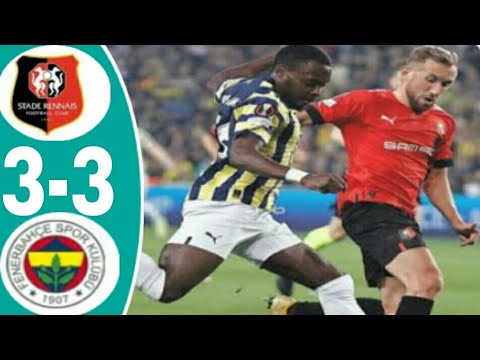Fenerbahce vs Rennes 3-3 | All Goals and Extended Highlights | Europa league 2022/2023