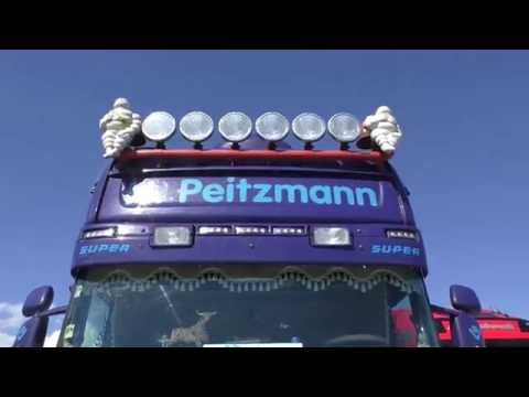 SCANIA 164L + R580 V8 - Loud Open Pipe Sound ! [HD]