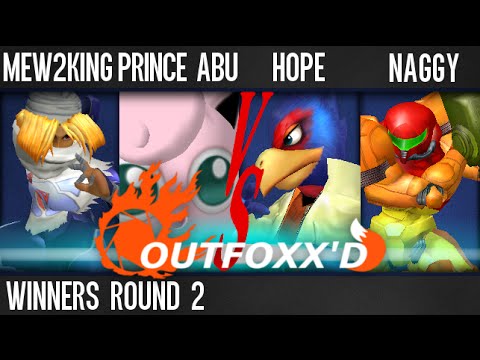 Outfoxx'd (Melee) - Mew2King + Prince Abu VS HopE + Naggy - Winners Round 2