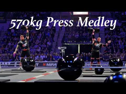 World's STRONGEST Brothers vs Circus Press Medley
