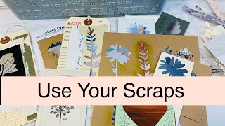 Use Your Scraps - Making Ephemera - Craft With Me - DIY