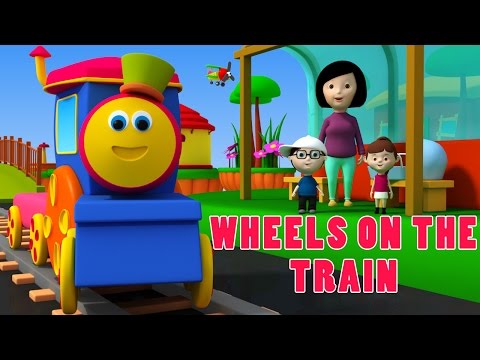 Le ruote del treno | bob le ruote del treno sul treno | Wheels On The Train | Bob The Train
