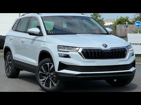 Brand New Skoda Karoq Facelift 2.0TDI SE L DSG 4WD Moon White Metallic