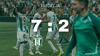 HISTORIC COMEBACK | Vilniaus Žalgiris vs Dinamo Tbilisi all goals