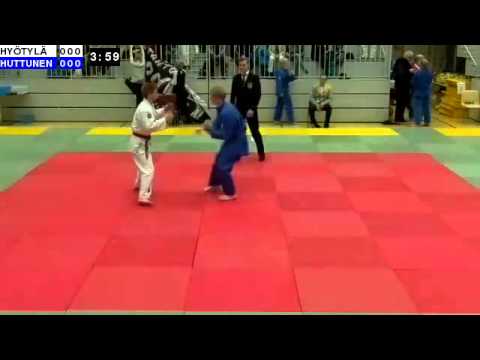 Judo U18 SM 2014: P18-66: HYÖTYLÄ - HUTTUNEN