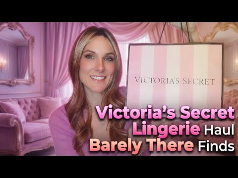 VICTORIA'S SECRET "BARELY THERE," LINGERIE  HAUL! ALL ON SALE!