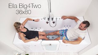 Big4Two: Two Person Walk In Tub - Ideal for Couples