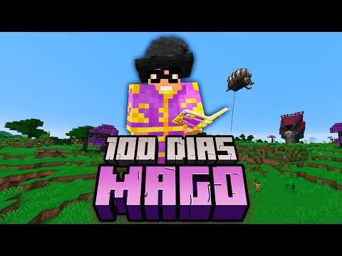 SOBREVIVI 100 DIAS COMO MAGO NO MINECRAFT - O FILME