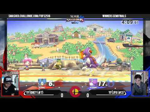 FGF30 - YF|Ghey (Sonic) Vs. YF|JFK (Yoshi) - WSF
