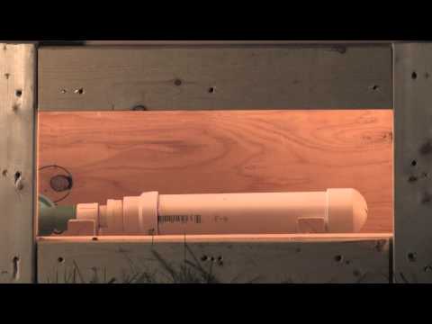 Testing PVC Pipe - Explosion