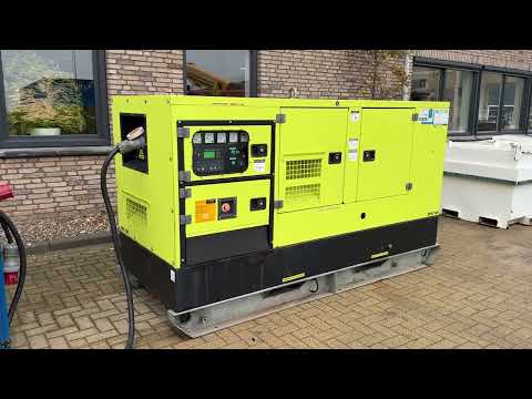 Gesan DPR 100 Perkins Stamford 100 kVA Silent Rental generatorset stcknr 6659