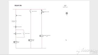 HOW TO DESIGN TIME DELAY ON & TIME DELAY OFF CIRCUIT WITH RELAY LOGIC CONTROL SYSTEM