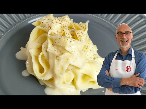 FETTUCCINE ALFREDO - La Ricetta Originale con Solo Tre Ingredienti