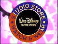 Opening To Aladdin VHS October 31th 1993 Version 1 Walt Disney Studio Store Watch And Wear