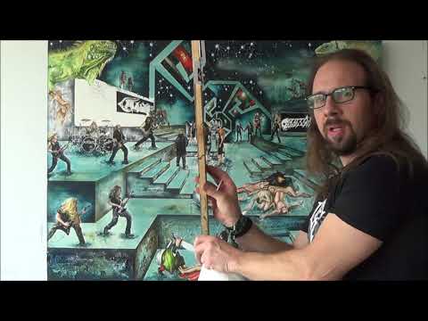 Björn Linke malt Total Violence