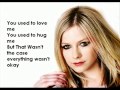 Avril Lavigne-Losing Grip Lyrics 