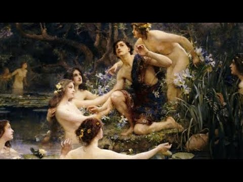 Hylas and the nymphs- Greek Mythology