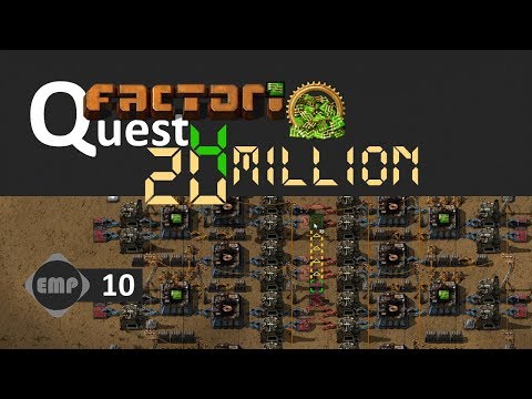 Factorio | Quest4 20 Million Ep. 10 - GreenChip Interlude 1 | Mass Production 3 Achievement