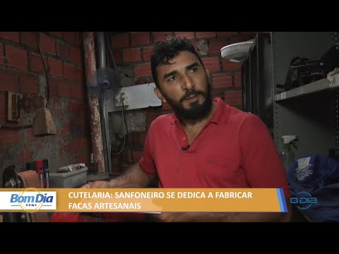 Cutelaria: Sanfoneiro se dedica a fabricar facas artesanais 12 01 2022