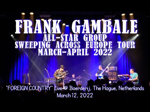 FRANK GAMBALE ALL-STAR BAND "Foreign Country" Live at Boerderij, Netherlands  3.12.22