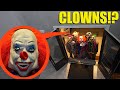 if you see these clowns outside your house, lock all doors and DO NOT let them in!! (They are Bad)
