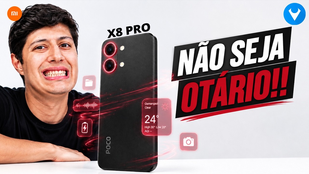 Miniatura da avaliação em vídeo de Smartphone POCO X8 Pro 512GB 12GB RAM - Branco