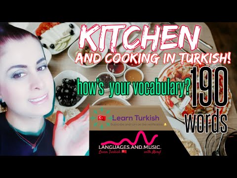 , title : 'LEARN TURKISH: Kitchen Vocabulary in Turkish | COOKING VOCABULARY | Cooking Techniques and Utensil'