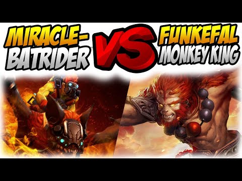 Miracle- vs Funkefal AGAIN - Funkefal Monkey vs Miracle- Batrider