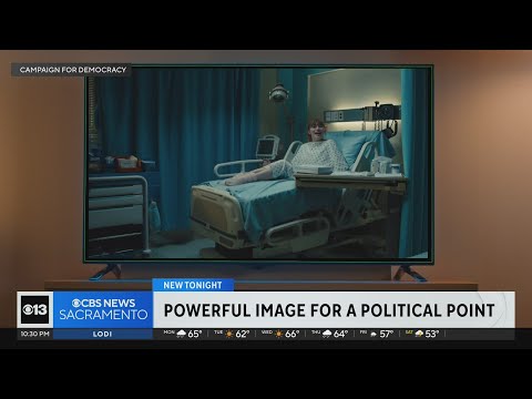Gov. Newsom's new ad over abortion battle goes national