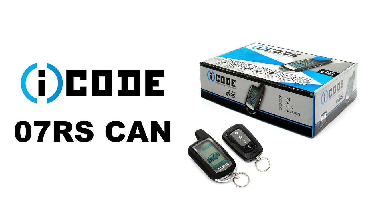Автосигнализация I-CODE 07 RS Can