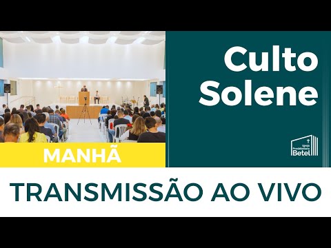 Culto Manhã (13/09/2026) -- Igreja Presbiteriana Betel