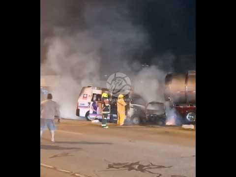 Una persona fallece calcinada en accidente de tránsito en Guamal,Meta