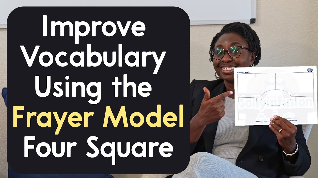 Improve Vocabulary Using the Frayer Model – Four Square #sollyinfusion
