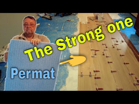 Blanke Permat.  Explained, How to Install The Strongest Tile Floor uncoupling Underlayment